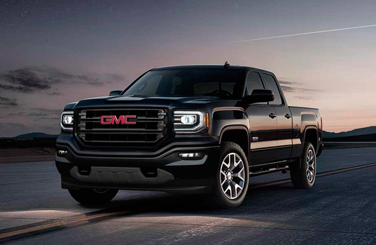 Front view of the 2017 GMC Sierra