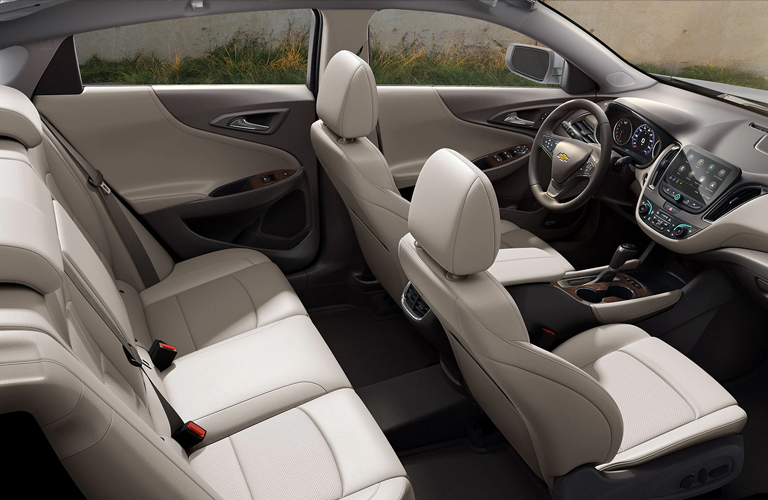 Interior of the 2020 Chevrolet Malibu