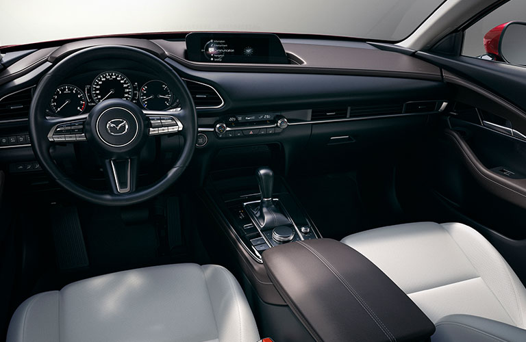 Interior of the 2020 Mazda CX-30